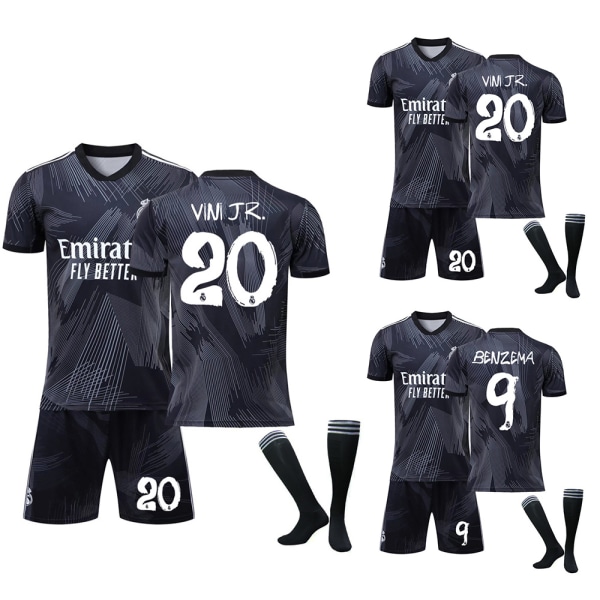 Kids Soccer Real Madrid 1. vuosipäivä Y3 Joint Jersey Set V 20 24#