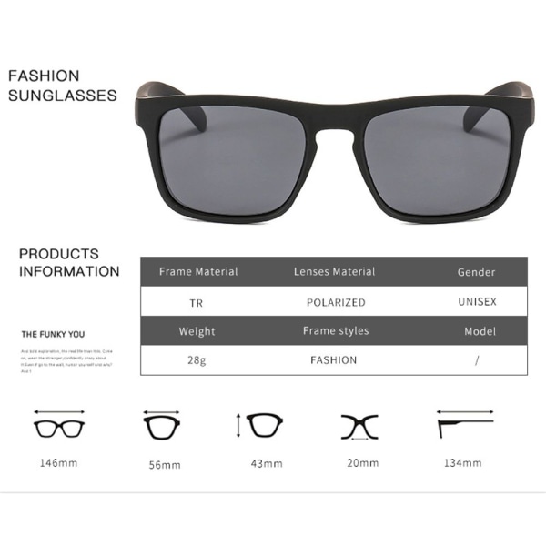 Polarisoidut ajolasit Y BLUE BLACK-GREY