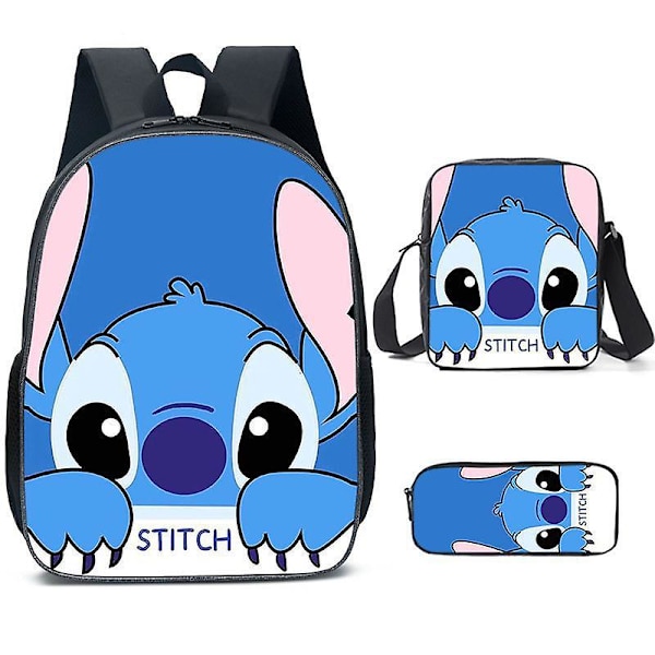 Stitch Ryggsekk Sett skolesekk y Style 29