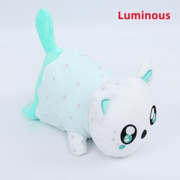 Meemeows Food Aphmau Cat Doll Fylld Toy Plysch Dolls Munk xZ / LuminousBlue