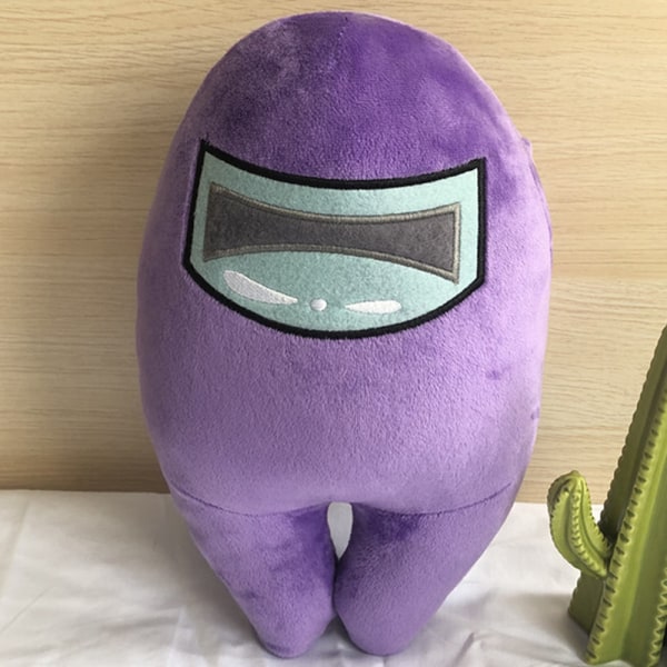 Blant oss Merch Plush Plushie Toy Action Game Figures Soft Doll -1 Purple
