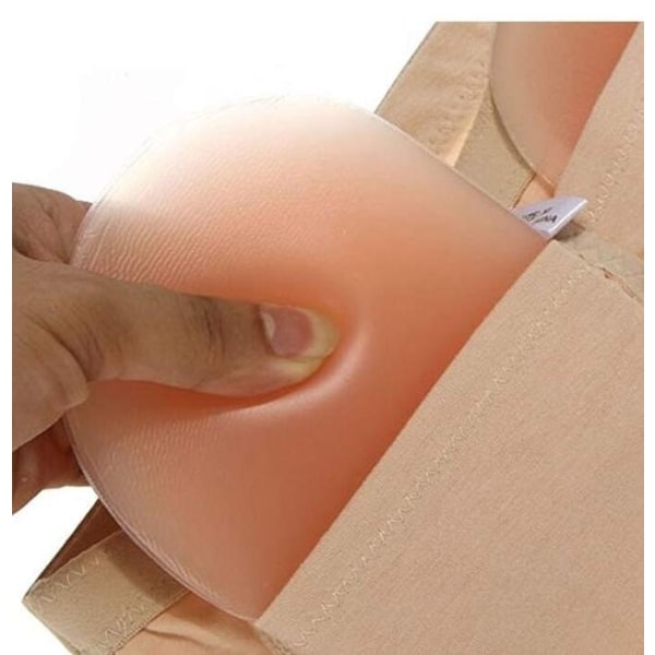 Silikonityynyn tehostin Fake Ass Pikkuhousut Hip Butt Lifter Z X Beige Only 2pcs silicone padded