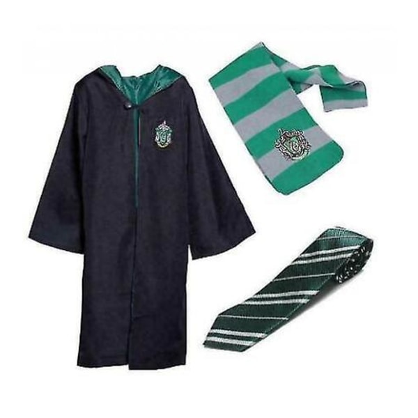 Harry Potter Cosplay-kostyme Unisex-kappekappe CNMR Green XL