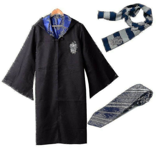 Barn Harry Potter 3 stk og Cosplay Costume_s V Blue S