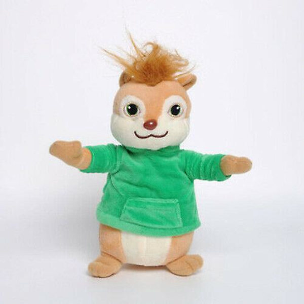 Alvin And The Plush Dolls Söta Chipmunks Toys Barngåva green 20cm