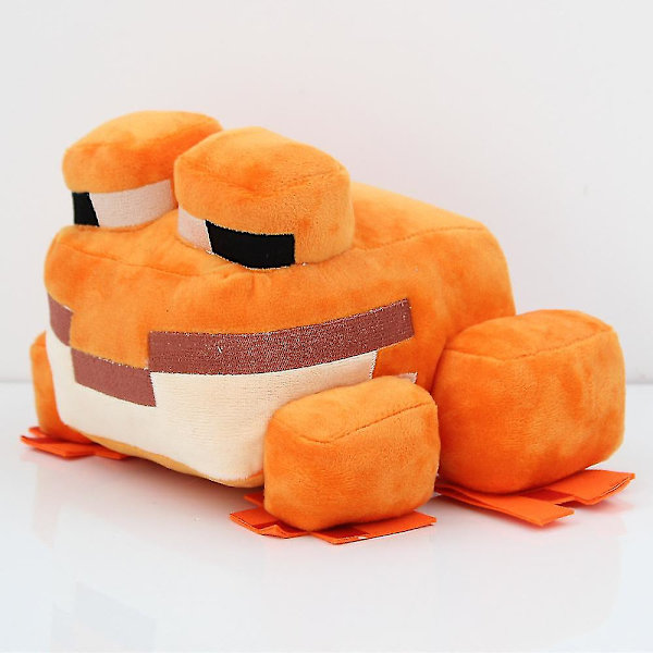 Minecraft Live plysjlekespill Frosk utstoppet dukke for barn Gave CNMR Orange