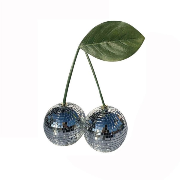 Cherry Disco Ball Hemprydnad SILVER Y silver