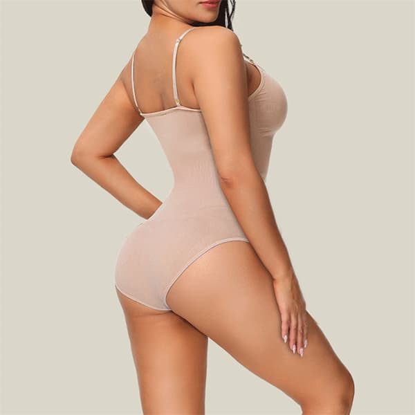 Body hapewear eamless Body haper Belly Hip hapewear - Apricot S