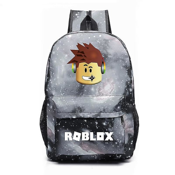 Roblox Game Peripheral Reppu matkalaukku miehille ja naisille Tietokonelaukku Student Bag Style 6 v