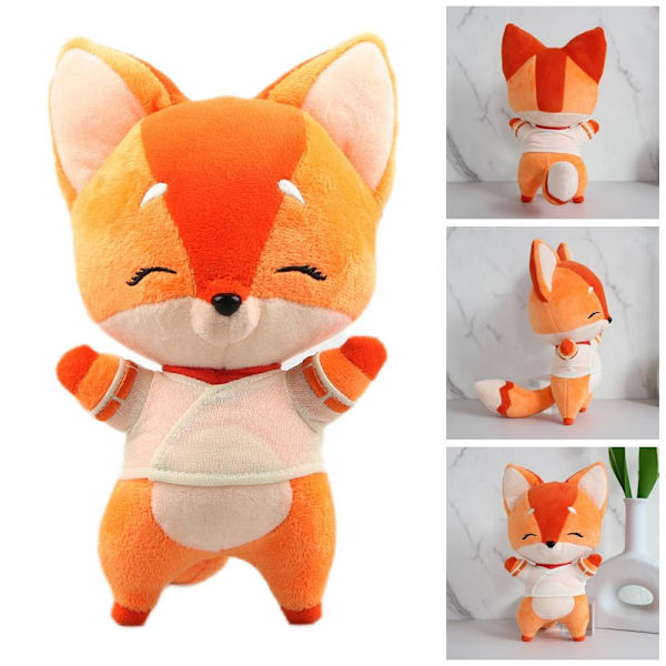 25 cm Kawaii Kiriko Fox Plysjlekespillfigur Overwatch2 Plysj -1