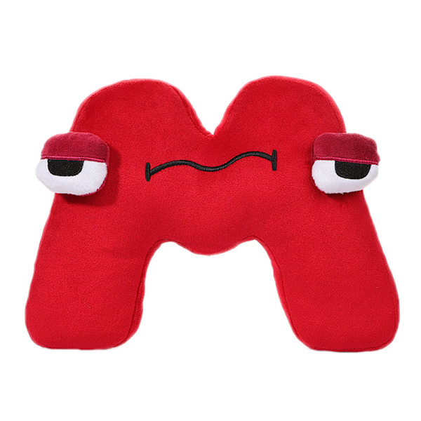 20C Alphabet Lore stoppad docka djur mjuk plysch kudde Toy Ho -1 M 20cm