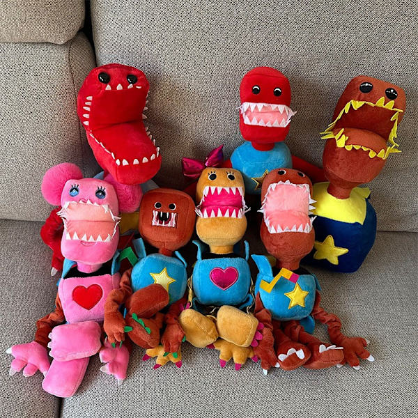 Boxy Boo Plush Toy Z Colorful O