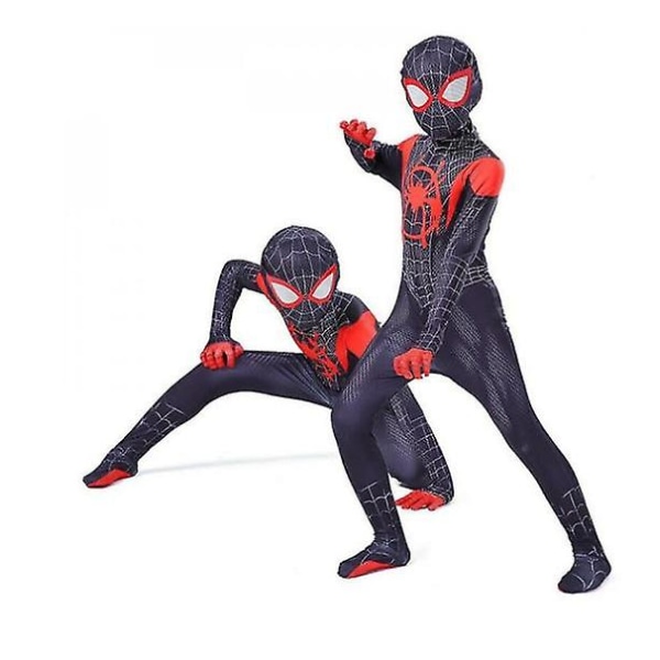 Kostym Spiderman Cosplay Jumpsuit Halloween Cosplay Kostym CNMR 130cm