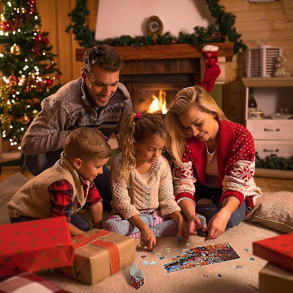 Adventtikalenteri 2023, 008 palapelin palaset 24 päivän joulun lähtölaskenta Adventtikalenterit Y 1
