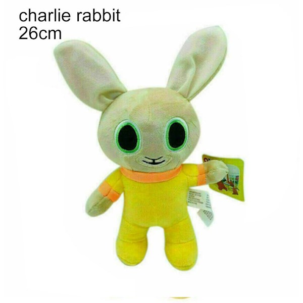 15-37 cm Bing plyslegetøj Bunny Rabbit Doll 26CMCHARLIE RABBIT Z 26cm