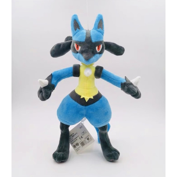 Lucario Plys blødt legetøj Teddy 11", blå Y