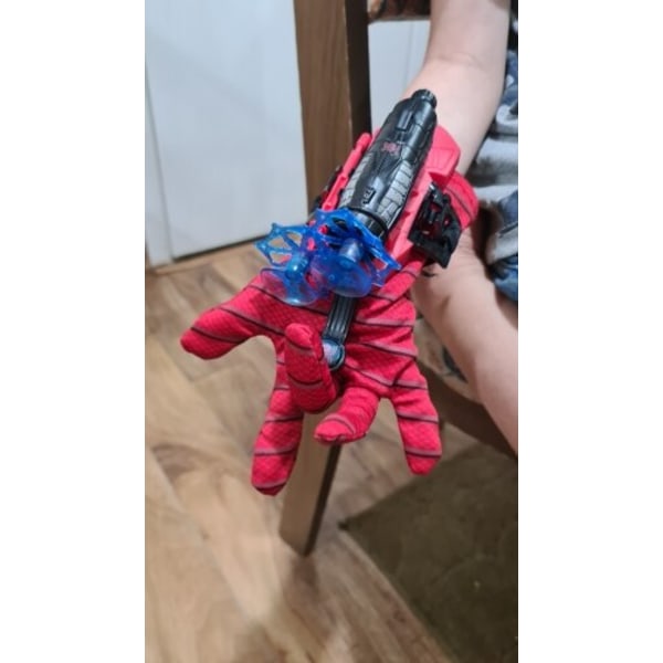 Marvel Spider-man Cosplay Handske Toy Z 1*emitter,3pcs bullet,1*gloves