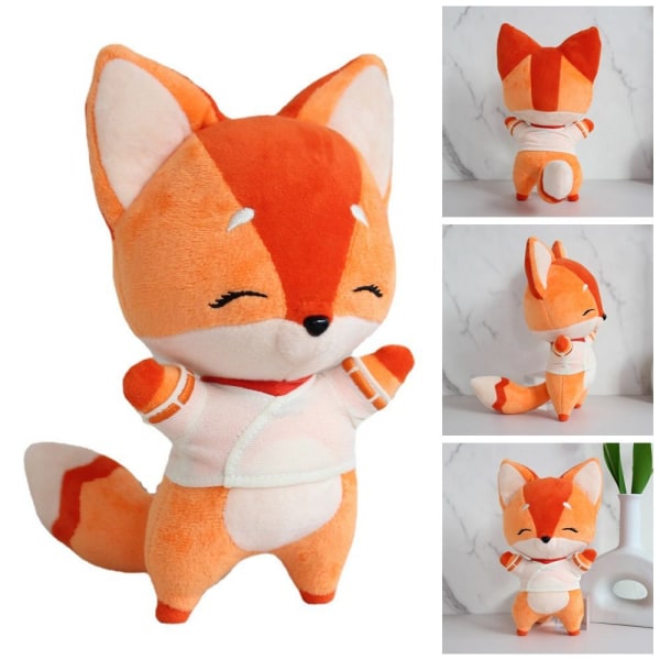 25 cm Kawaii Kiriko Fox Plys Legetøj Game Figur Overwatch2 Plys -1