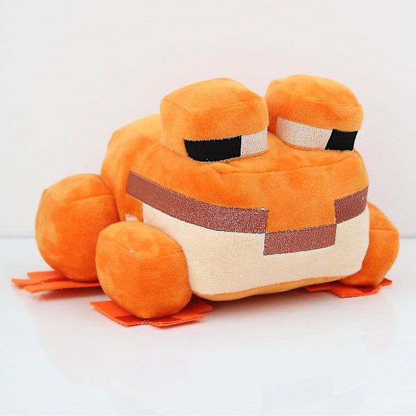 Minecraft Live plysjlekespill Frosk utstoppet dukke for barn Gave CNMR Orange
