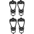 Isbroddar - Universal - 8 tänder - Halkfria - Storlek M+L - Vintersport