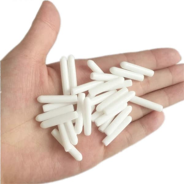200-pack 1\" reparationsbitar för diskmaskinskorg, tryck bara för att laga (vit)
