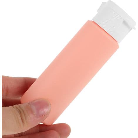 4-delt rejsestørrelse squeeze-flaske til lotion, 50 ml
