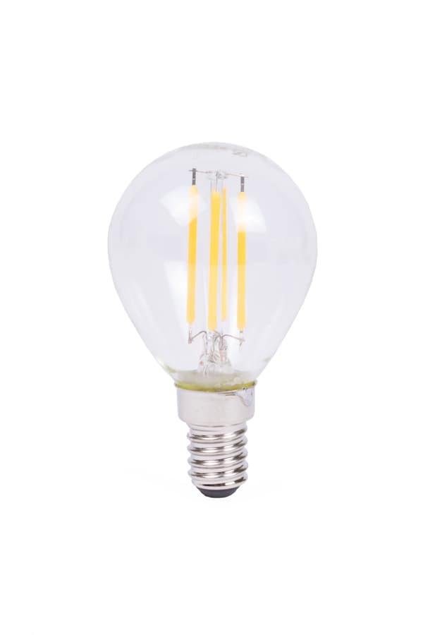 LED-filamenttilamppu G45 4 W E14 himmennettävä