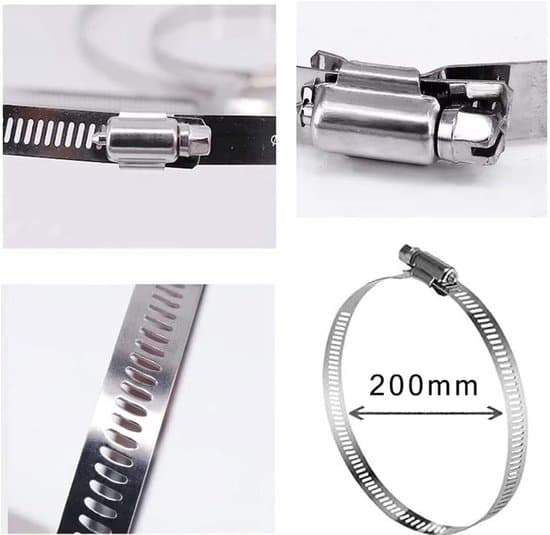 Universal vertikal stolpfästeadapter - för CCTV-säkerhetskamera och PTZ-kupolkamera - svart - med 4 monteringsöglor