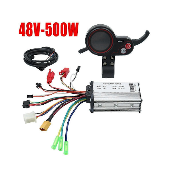 48V 500W Kontroller MR-100 LCD Display Mätare Instrumentbräda Kit för El