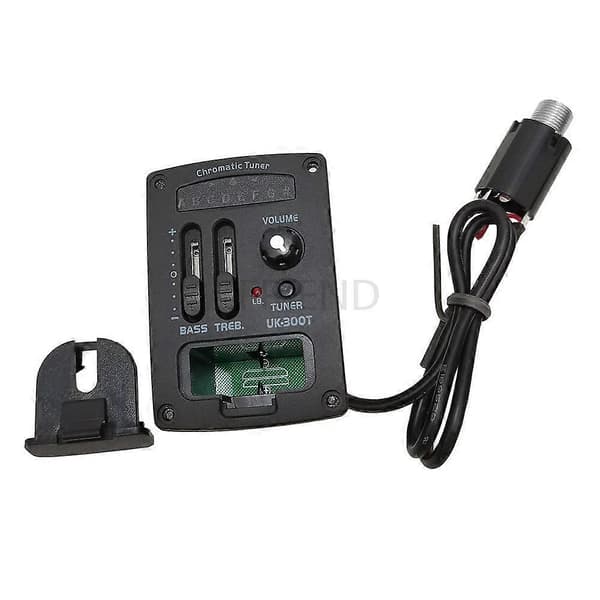 Uk-300T Ukulele Hård Piezo Pickup Förförstärkare 2-Bands Eq Equalizer Ukelele Pickups Stämsystem