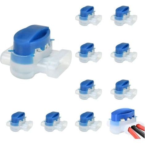 10-pack plastkabelanslutningar för robotgräsklippare utomhustillbehör för trädgården