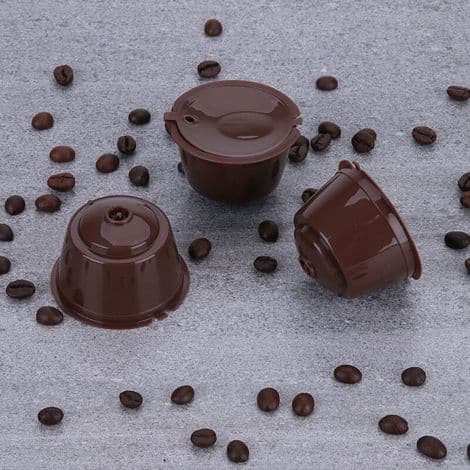 PCS genanvendelige kaffekapsler, genanvendelige kaffepuder