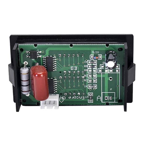 Digital AC Voltmeter Panel AC50-500V Frekvensräknare 10.0-99.9 Hz LED-display