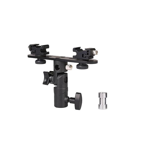 Flash Base Reflektor Flash Guide Fotografering Udfyldningslys Stativ Telefon Multi-position Live Streaming Slide Stativ, a