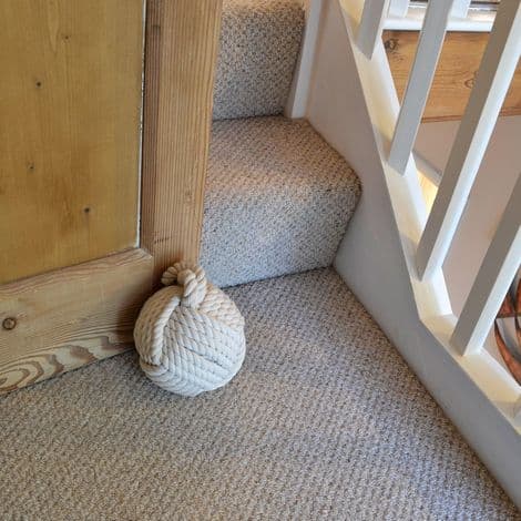 Pc Kraftig Nautisk Knuteformet Dørstopper Krem (Beige)