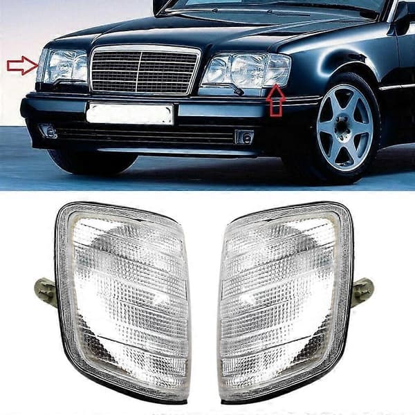 1 par front hjørnelys blinklys lampe til - W124 E320 E420 E500 1994-1996 1248261143 124826124