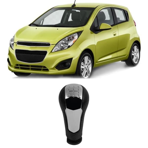5-trins gearknop til Chevrolet Spark 2011-2016 Sølv