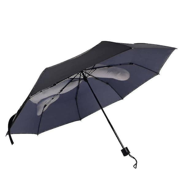 Ny Midtfinger Design Sort Paraply Cool Fashions Impact Paraply