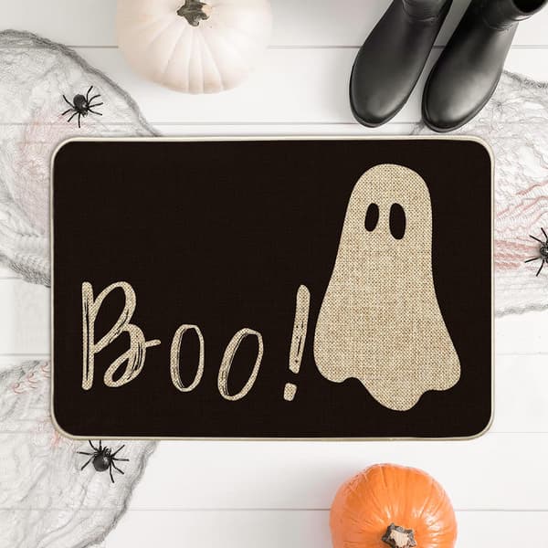 Halloween-aaveet Boo-ovimatto 40x60 cm