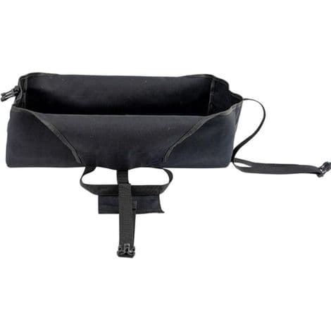 600D vedoppbevaringspose med trykknapplukking, ideell for camping, grilling og vedlagring