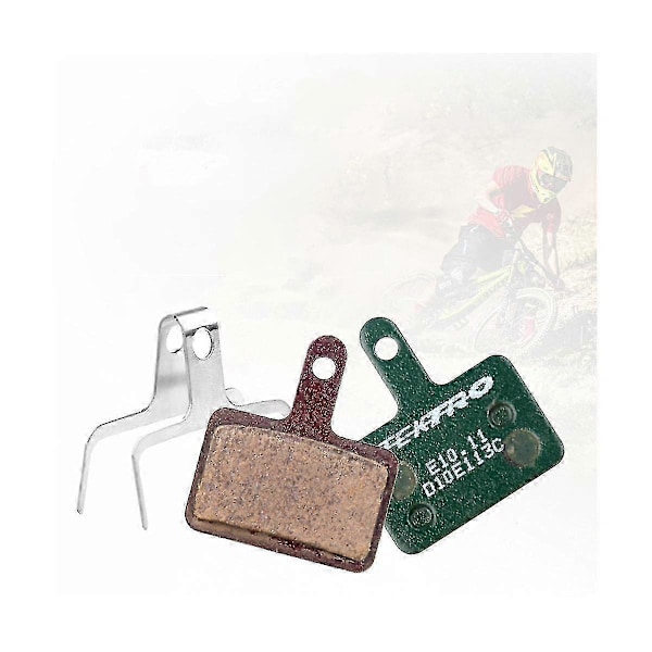 2 par metalliska hydrauliska skivbromsbelägg för E10.11, M335 & M395 cyklar