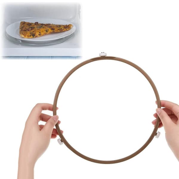 22 cm Universal Plattspelarhållare (Brun), Mikrovågsugnsroterande ring