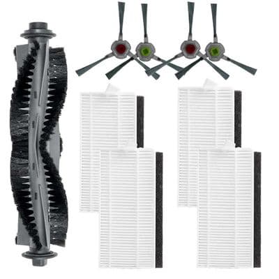 Filtre og børster - AIRROBO - P20 - Erstatningstilbehør - Plast - Sort