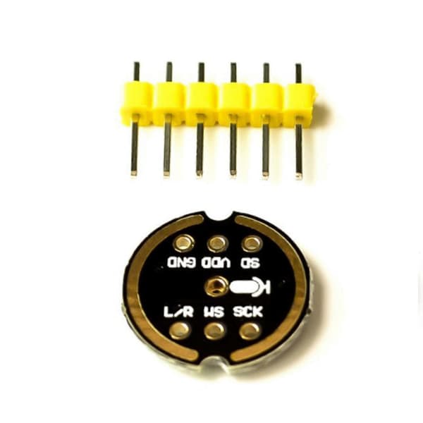 5st INMP441 Rundstrålande Mikrofonmodul MEMS Hög Låg I2S-gränssnitt Stöd ESP32