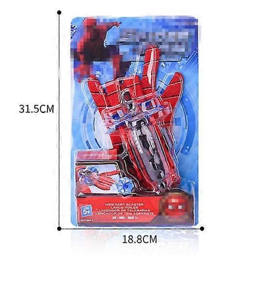 Spider-Man Handske Web Shooter Dart Blaster Launcher Spiderman Kostym Barnleksaker-1