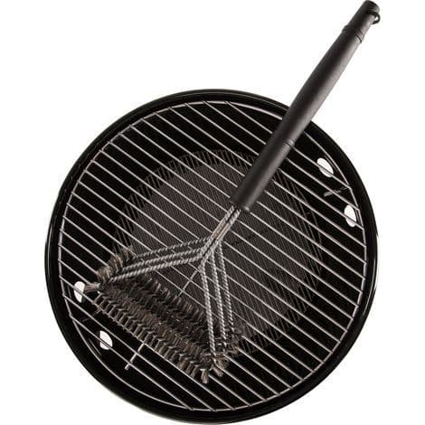 Grillbørste - Rengjøring av BBQ-grill - Grilltilbehør - Elektrisk, Gass, Kull - Rustfritt stål
