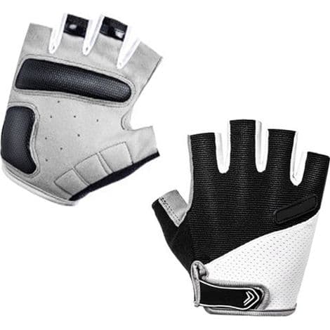 Halkfria halvfingerhandskar - 0101 svart L