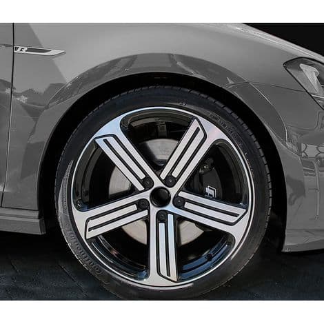 Kompatibel med Volkswagen hjulkapsler, sett med 4.