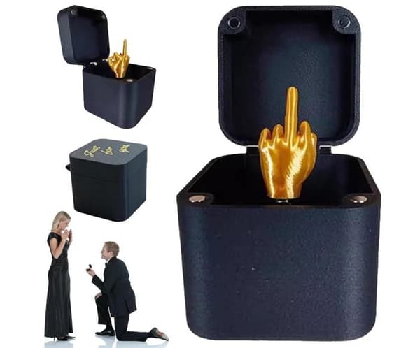 Spøkegave - Overraskelse - Langfinger - Kompakt - Holdbar - Humoristisk