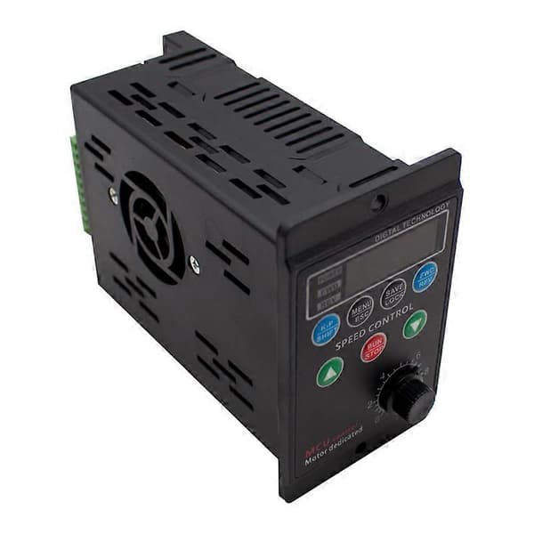 220V Enkeltfaset Input Trefaset Output Motordriver Frekvensomformer med Firecifret Digital
